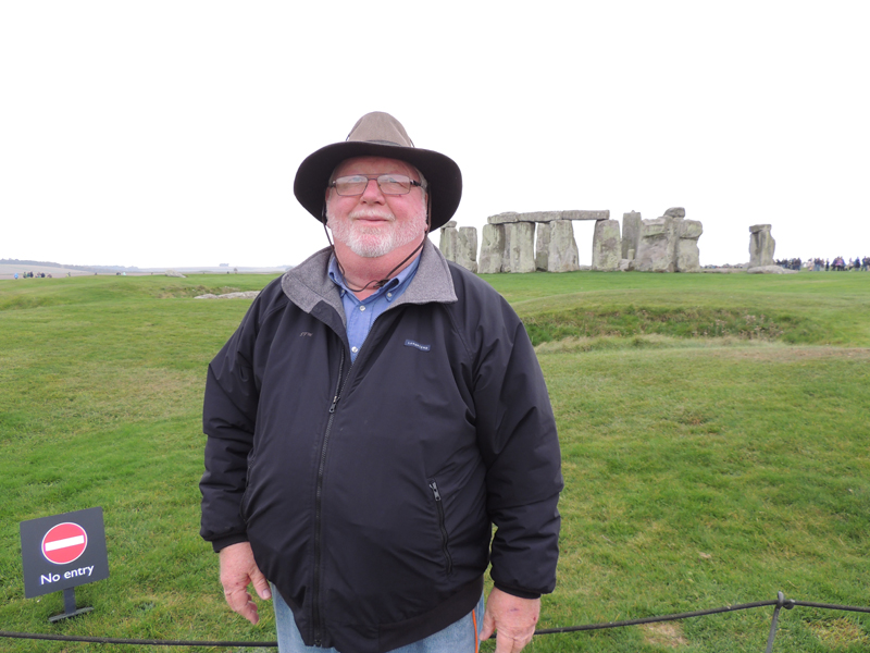 Samuel S. Johnson at Stonehenge circa 2015